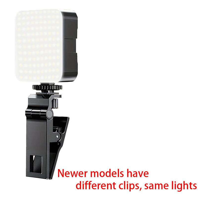 Portable LED Phone Light, Multifunctional Clip-On Light, Pocket Fill Light for Selfie, Live Streaming, Vlogging & Makeup