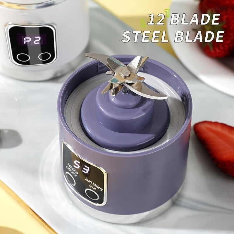 🥤 Portable Mini Juicer Blender — Wireless Rechargeable Smoothie Maker for Shakes, Ice, & Fruit | Easy-Clean Travel Blender, TikTok Top Seller & Perfect Gift for Home, Gym, or Office 💪