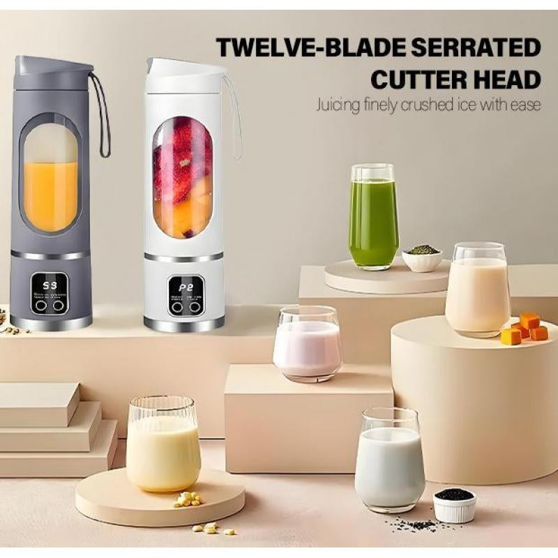 🥤 Portable Mini Juicer Blender — Wireless Rechargeable Smoothie Maker for Shakes, Ice, & Fruit | Easy-Clean Travel Blender, TikTok Top Seller & Perfect Gift for Home, Gym, or Office 💪