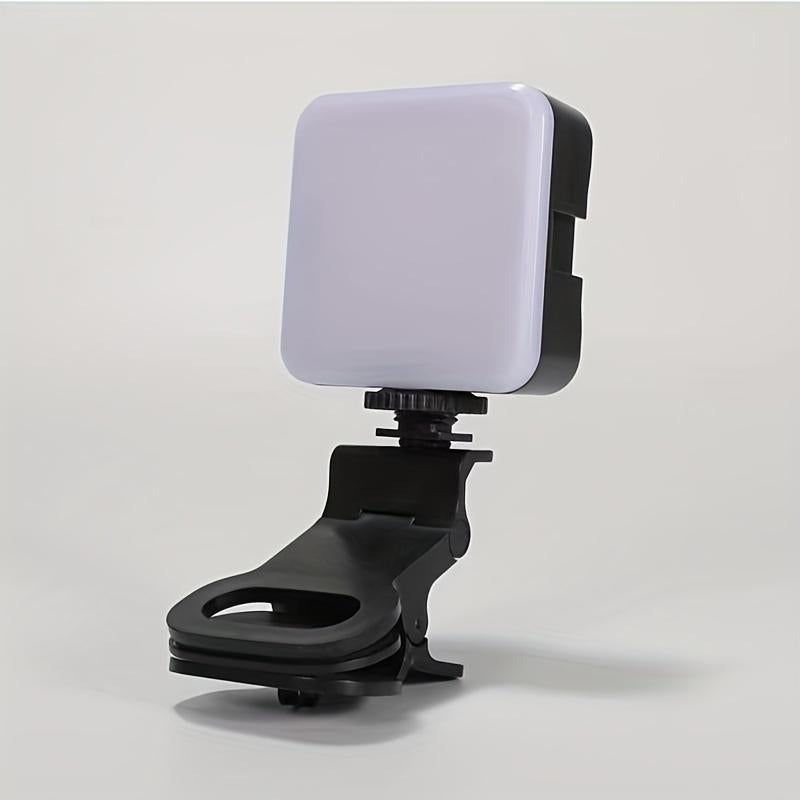Portable LED Phone Light, Multifunctional Clip-On Light, Pocket Fill Light for Selfie, Live Streaming, Vlogging & Makeup