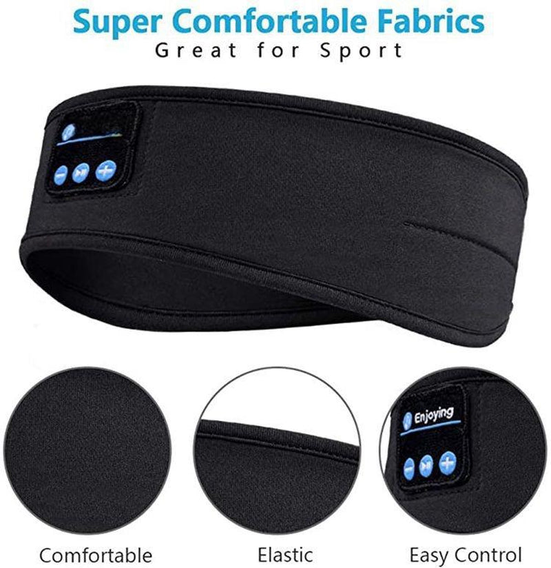 Bluetooth Ear Warmer Headband: Warm Knitted Winter Hat with USB Rechargeable Headset for Music & Calls - Perfect for Sports & Holiday Gifts!