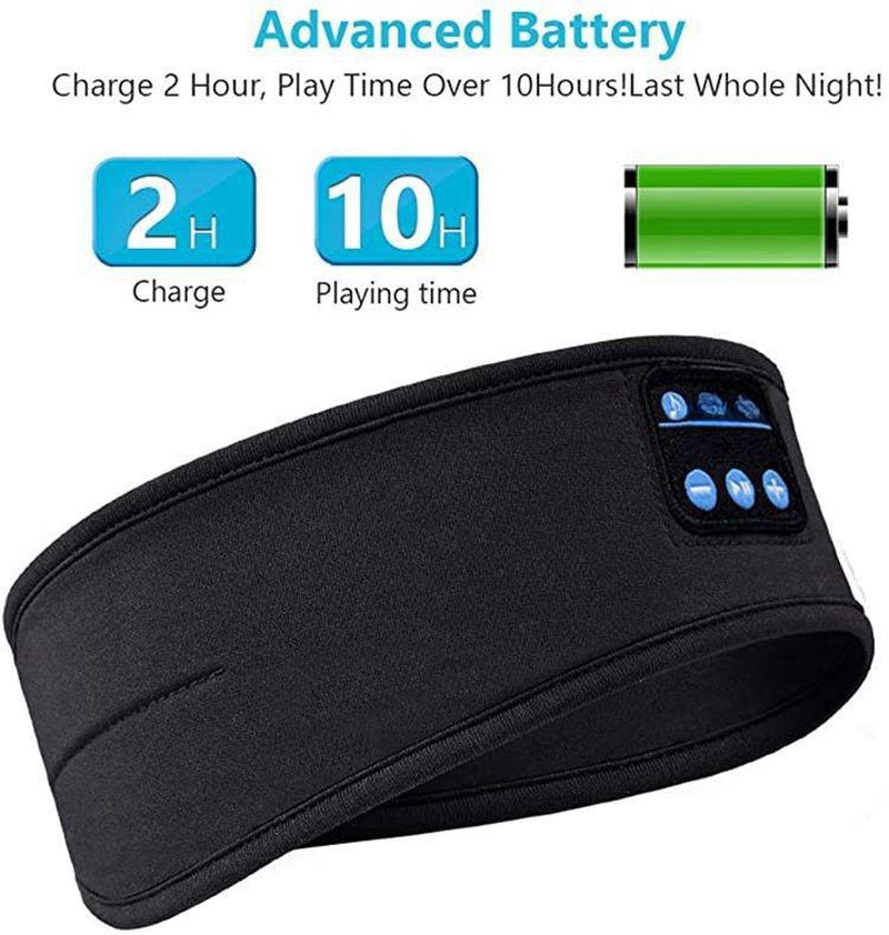Bluetooth Ear Warmer Headband: Warm Knitted Winter Hat with USB Rechargeable Headset for Music & Calls - Perfect for Sports & Holiday Gifts!