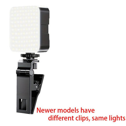 Portable LED Phone Light, Multifunctional Clip-On Light, Pocket Fill Light for Selfie, Live Streaming, Vlogging & Makeup