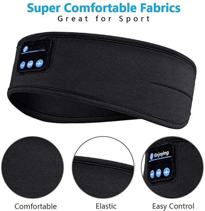Bluetooth Ear Warmer Headband: Warm Knitted Winter Hat with USB Rechargeable Headset for Music & Calls - Perfect for Sports & Holiday Gifts!