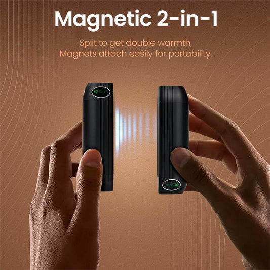 Stay cozy this winter with our Rechargeable Hand Warmers! 🔥✨ Perfect pocket-sized warmth with 3 temperature settings! Great gift idea! 🧤❤️