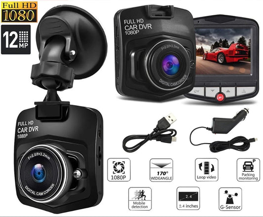 2.4'' Full HD 1080P Dash Cam Car DVR Front or Rear Camera Night Vision G-Sensor
