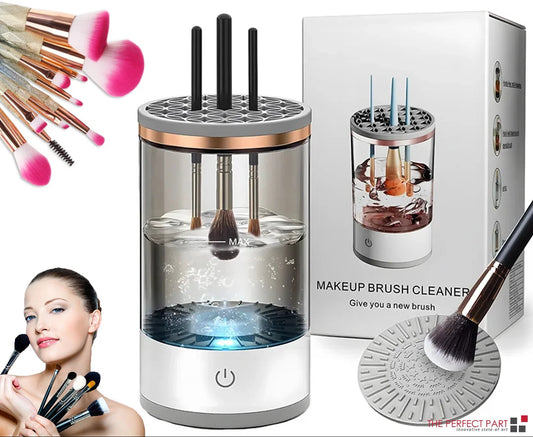 Automatic Brush Cleaner Electric Makeup Brush Cleaning Machine Fast Clean Dryer